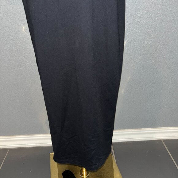 SUSANA MONACO BODYCON OFF-SHOULDER MAXI DRESS BLACK GOTH -WHIMSIGOTH - WITCHY -S - Picture 4 of 9